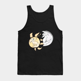 Cute borzoi dogs in love Tank Top